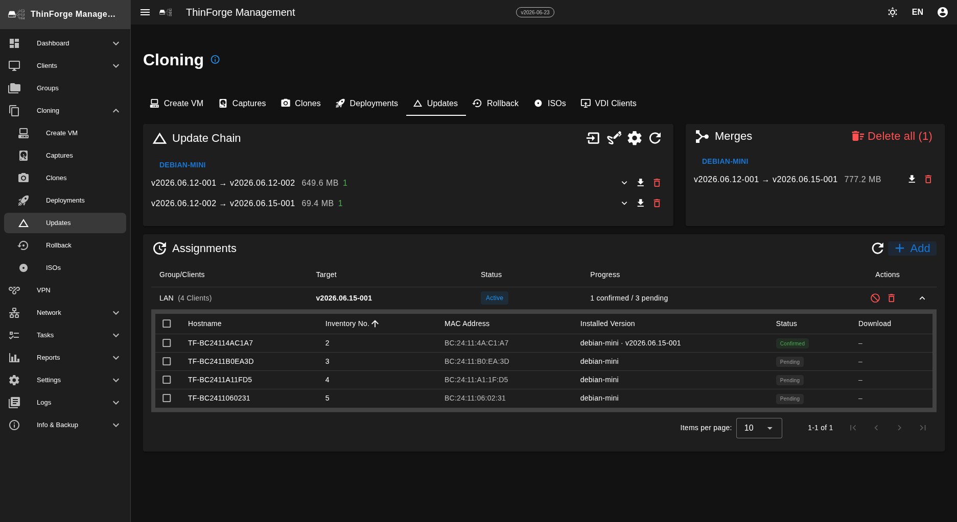 Delta-Updates